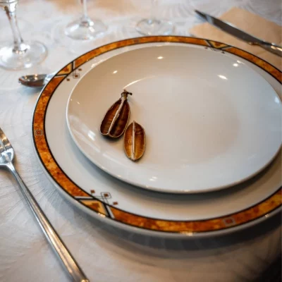 Assiettes rondes Elegance 19cm