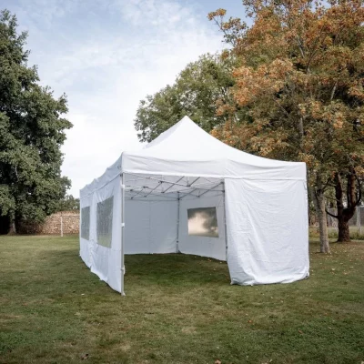 Barnum Pliant Blanc - Dimension 4MX4M