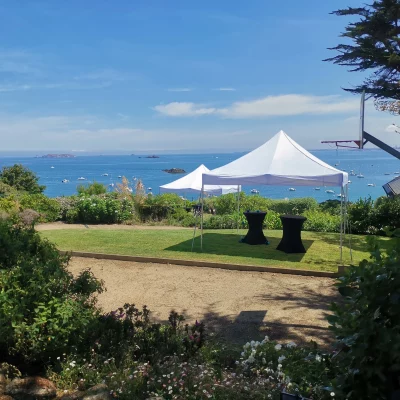 Barnum Pliant Blanc - Dimension 3MX6M - Montage et Démontage inclus