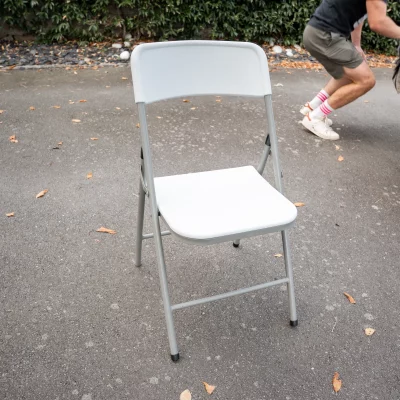 Chaise pliante PVC