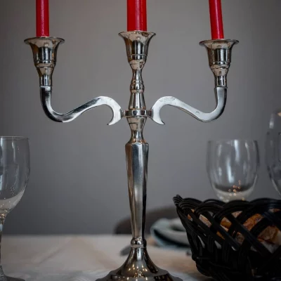 Chandelier Métal gris