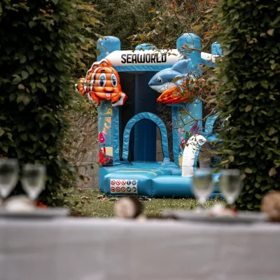 Château gonflable "MINITOBOGGAN"