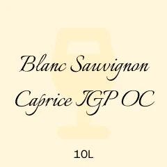 BIB 10L Blanc Sauvignon Caprice IGP OC
