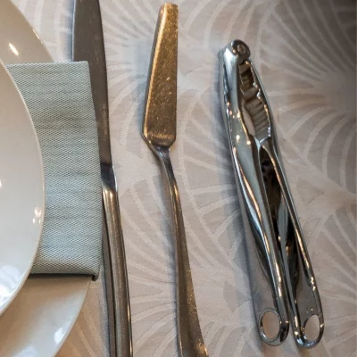 Pince crustacés alliage zinc chromé