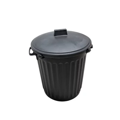 Poubelle Noire 80 Litres