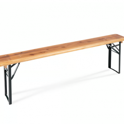 Banc brasserie pliant 3 personnes (180x25 cm)