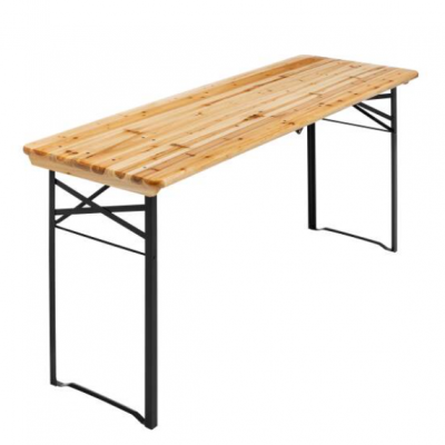 Table brasserie pour 6 personnes (180x80 cm)